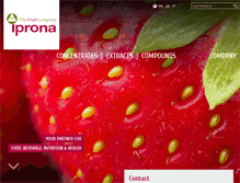 Tablet Screenshot of iprona.com